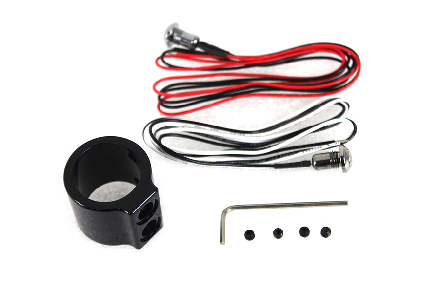 Black Dual Handlebar Button Switch Kit