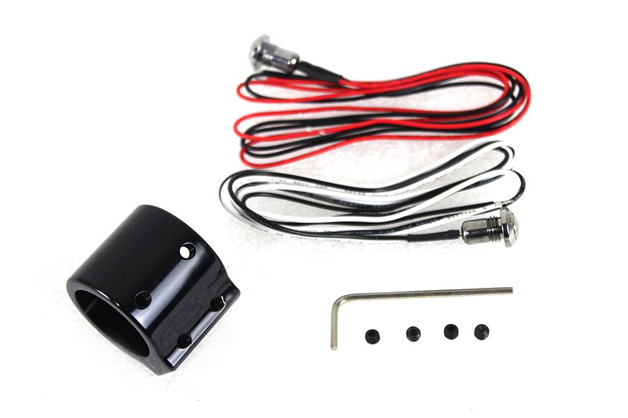 Black Dual Handlebar Button Switch Kit