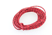 Charger l'image dans la galerie, Red with Black Dot 25' Braided Wire