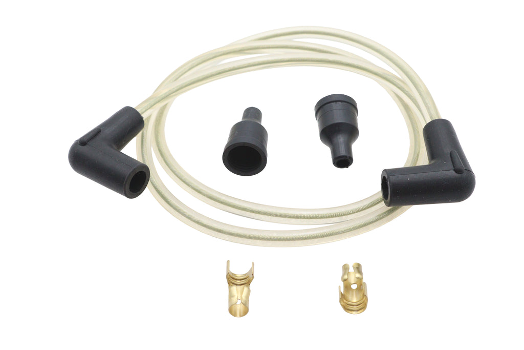 Clear Spark Plug Wire Set