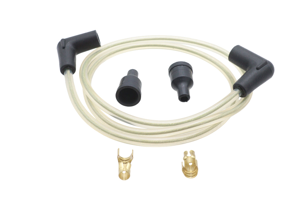 Clear Spark Plug Wire Set