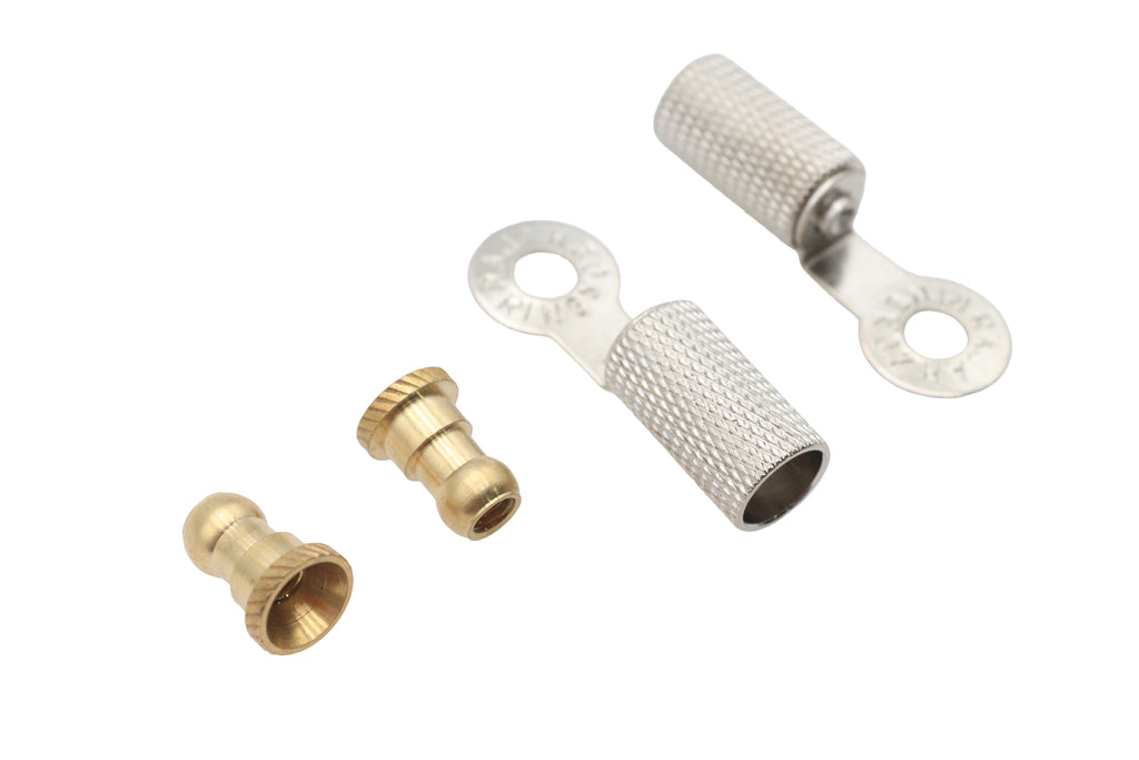 Rajah Spark Plug Ends with Brass Nuts