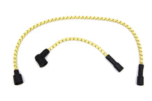 Charger l'image dans la galerie, Sumax Yellow with Black &amp; Red Tracer 7mm Spark Plug Wire Set