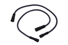 Charger l'image dans la galerie, Sumax Black with Blue Tracer 7mm Spark Plug Wire Set