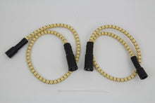 Charger l'image dans la galerie, Sumax Yellow with Black &amp; Red Tracer 7mm Spark Plug Wire Set