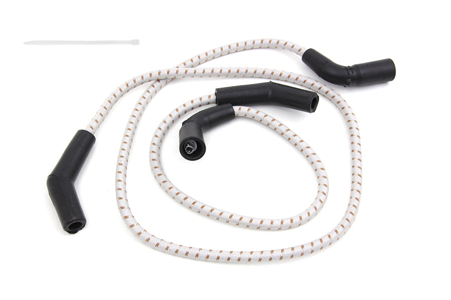 Sumax Grey with Brown Tracer 7mm Spark Plug Wire Set