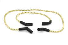 Charger l'image dans la galerie, Sumax Yellow with Black &amp; Red Tracer 7mm Spark Plug Wire Set