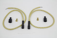 Charger l'image dans la galerie, Sumax Yellow with Black &amp; Red Tracer 7mm Spark Plug Wire Set
