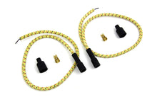 Charger l'image dans la galerie, Sumax Yellow with Black &amp; Red Tracer 7mm Spark Plug Wire Set