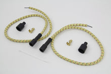 Charger l'image dans la galerie, Sumax Yellow with Black &amp; Red Tracer 7mm Spark Plug Wire Set