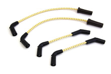 Charger l'image dans la galerie, Sumax Yellow with Black &amp; Red Tracer 7mm Spark Plug Wire Set