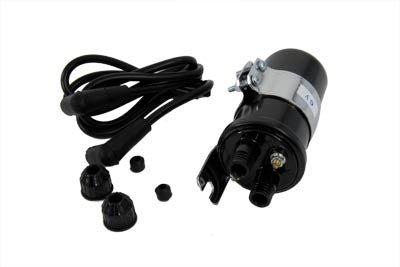Black Round 6 Volt Ignition Coil