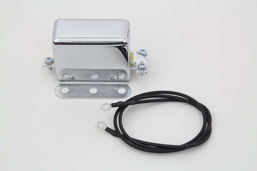 Chrome Look-A-Like 12 Volt 2-Brush Relay