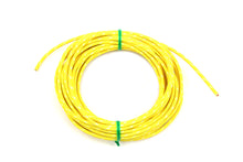 Load image into Gallery viewer, Yellow 25' Cloth Covered Wire