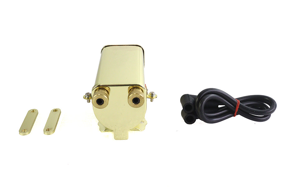 Brass Plated 12 Volt Ignition Coil 3.0 Ohms