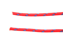 Charger l'image dans la galerie, Red with Blue Dot 25' Braided Wire