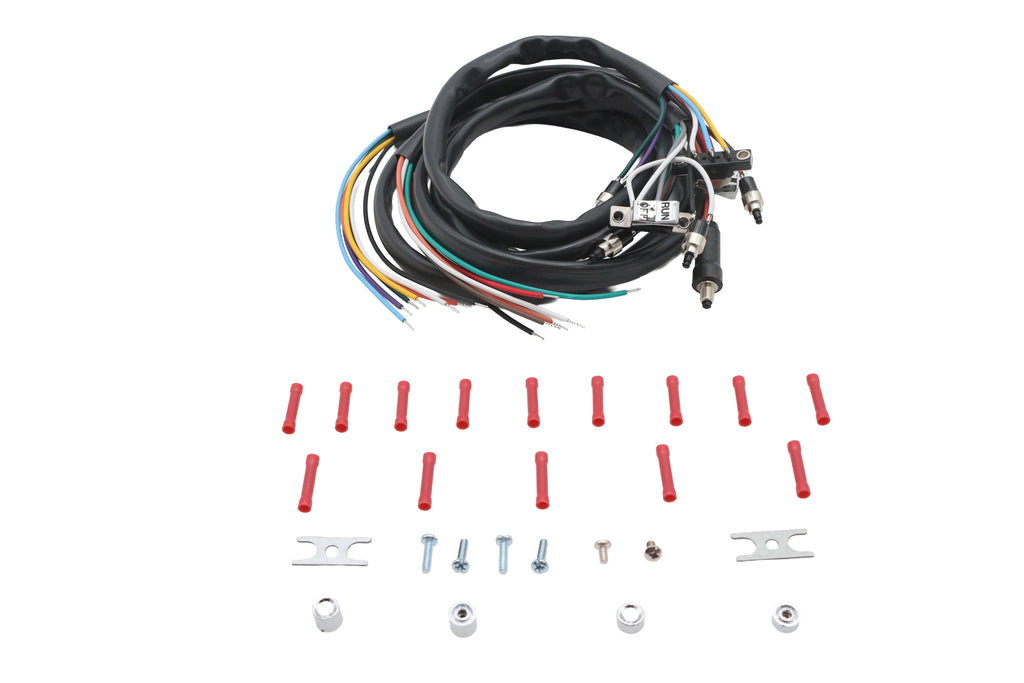 Handlebar Wiring Harness and Chrome Switch Assembly