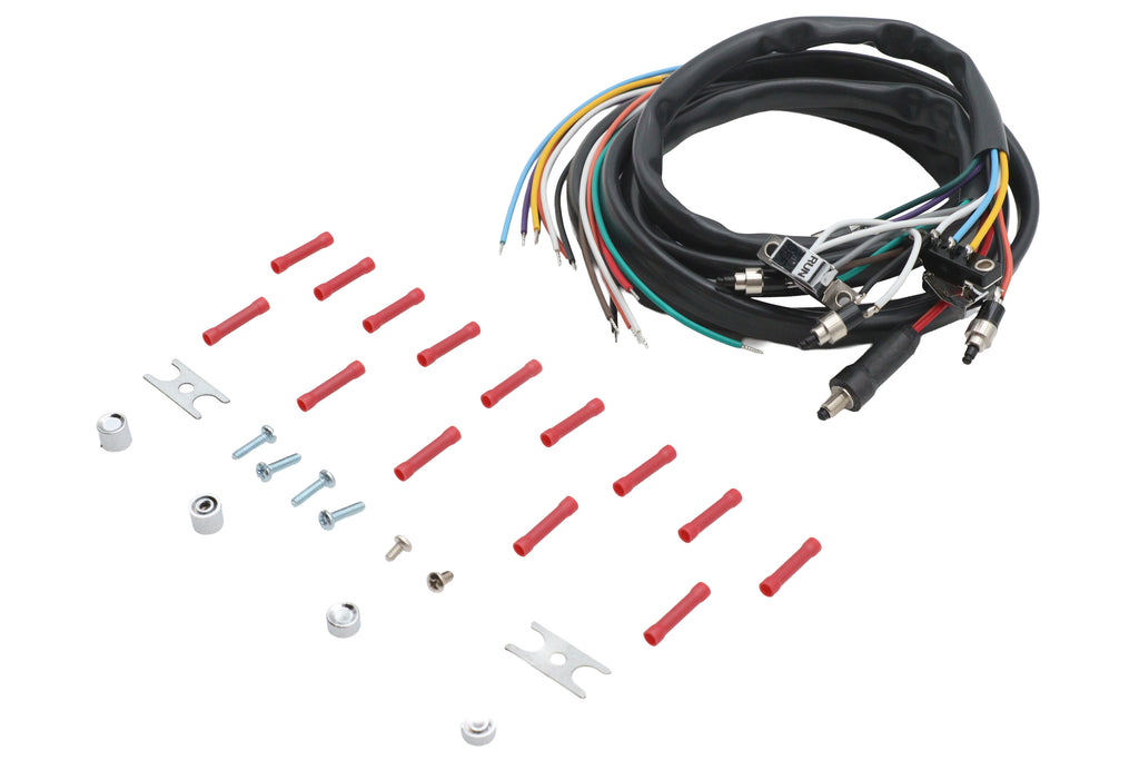 Handlebar Wiring Harness and Chrome Switch Assembly