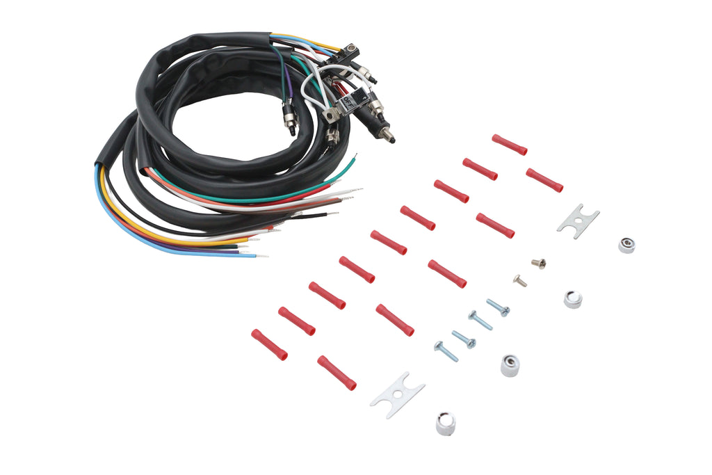 Handlebar Wiring Harness and Chrome Switch Assembly