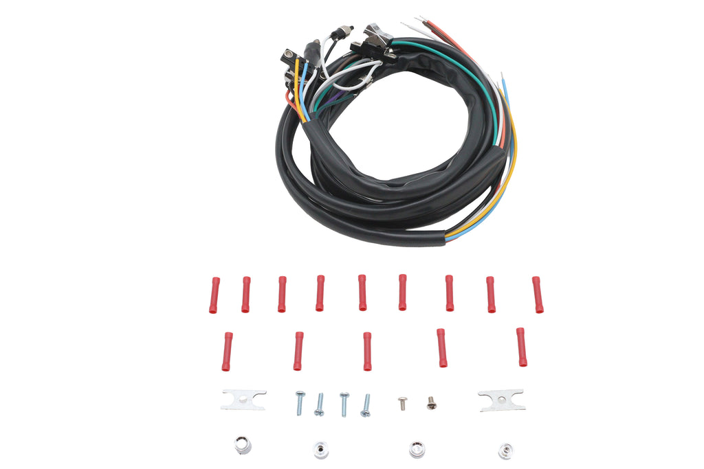 Handlebar Wiring Harness and Chrome Switch Assembly