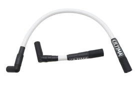 Ultima 8mm High Performance Spark Plug Wire Set White