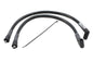 Ultima 8mm FLH Spark Plug Wire Set Black