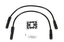 Accel 8mm S/S Spiral Core Ignition Wire Set Black