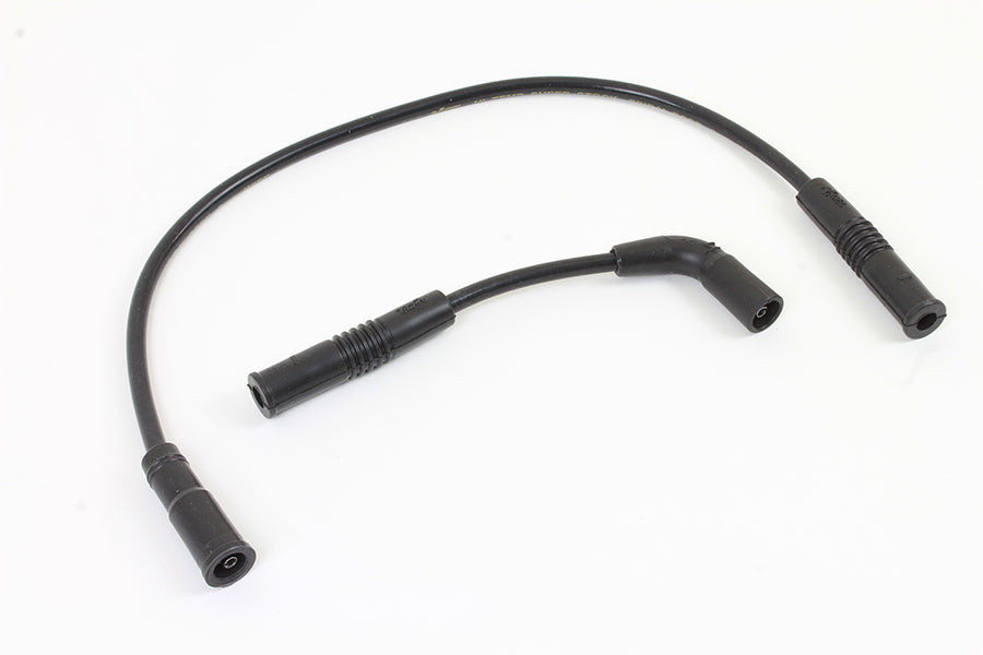 Accel 8mm S/S Spiral Core Ignition Wire Set Black