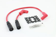Load image into Gallery viewer, Accel 8mm S/S Spiral Core Ignition Wire Set Red
