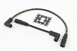 Accel 8mm S/S Spiral Core Ignition Wire Set Black