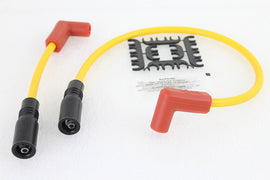 Accel 8mm S/S Spiral Core Ignition Wire Set Yellow