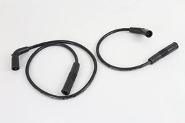 Accel 8mm S/S Spiral Core Ignition Wire Set Black
