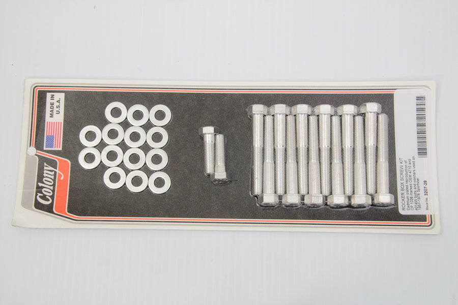Rocker Box Screw Kit Cadmium