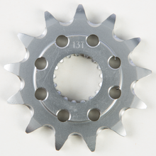 Load image into Gallery viewer, Steel 13-tooth front CS sprocket for Honda CRF250 by Fire Power, designed for 520 chain compatibility.