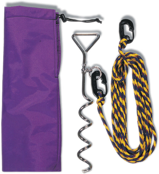 Kwik Tek Screw Style Anchor System accessory with metal screw and anchor components on a white background.