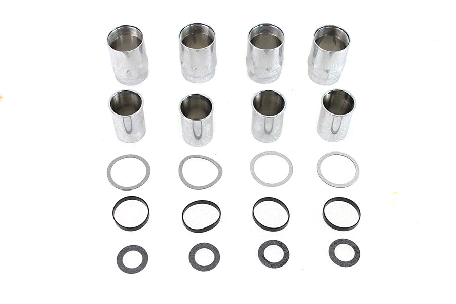 Valve Cover Set Chrome Plated