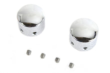 Charger l'image dans la galerie, Domed Front Axle Cover Set Chrome Plated