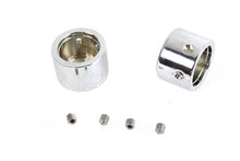 Charger l'image dans la galerie, Domed Front Axle Cover Set Chrome Plated