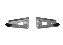 RIVAL POWERSPORTS USA rear A-arm guards in alloy, designed for off-road vehicles, shown on a white background.