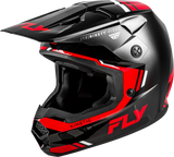 Fly Racing - Kinetic Verdict Helmet Black/Red/White Xl - 73-8721X
