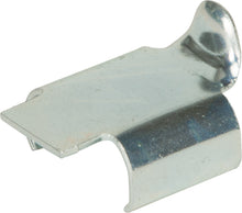 Load image into Gallery viewer, Camso Tire track clips for tracks, 10-pack, shown in a close-up image of metal clips used for securing track components.
