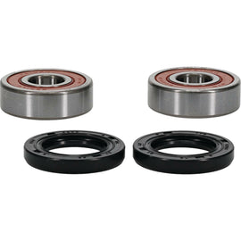 Pivot Works premium drive wheel bearing kit 22-51027P with bearings and components for bicycle wheel maintenance.