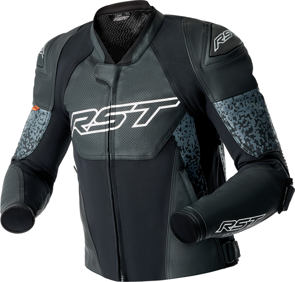 Ps Supersport K D3o Jacket Grey/Black Leather 3x
