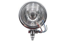 Charger l'image dans la galerie, 4 inch Round Headlamp 12 Volt Chrome