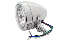 Charger l'image dans la galerie, 4 inch Round Headlamp 12 Volt Chrome