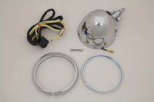 Charger l'image dans la galerie, 4-1/2 inch Custom Round Headlamp Shell