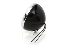 Charger l'image dans la galerie, Black Replica 7 inch Round Headlamp 6 Volt
