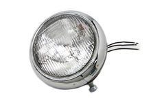Charger l'image dans la galerie, Black Replica 7 inch Round Headlamp 6 Volt