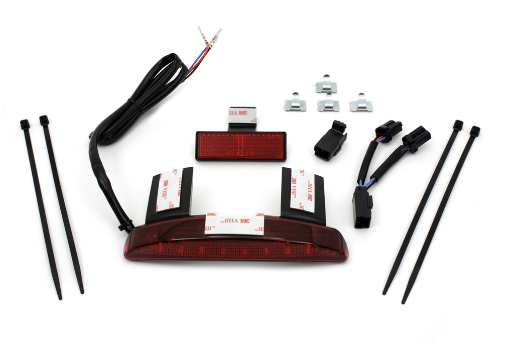 Chopped Fender Rear Edge Lamp with Red Lens