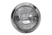 Charger l'image dans la galerie, Black 7 inch K Headlamp with Chrome Rim